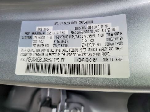 Used 2025 MAZDA CX-90 Plug-In Hybrid w/Premium Sport image 25