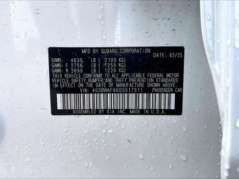 Used 2025 Subaru Legacy Premium image 33