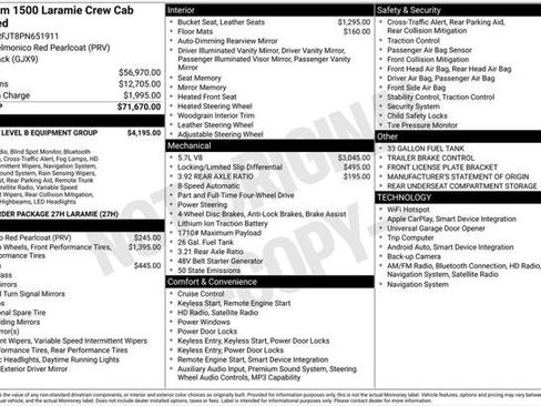 Certified 2023 RAM 1500 Laramie AWD/4WD image 3