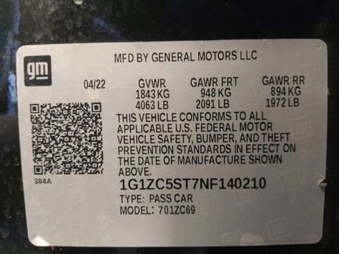 Used 2022 Chevrolet Malibu LS w/ Driver Confidence Package II FWD image 33