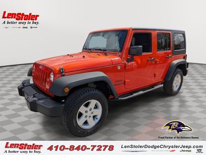 Used 2015 Jeep Wrangler Unlimited Sport w/ Quick Order Package 24S