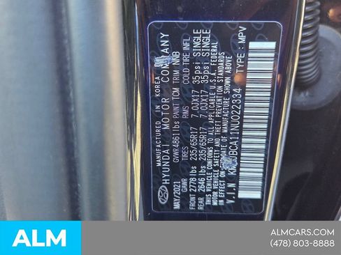Used 2022 Hyundai Tucson Blue AWD/4WD image 11