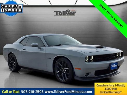 Used 2022 Dodge Challenger R/T w/ Blacktop Package RWD image 1