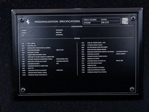 Certified 2025 Ferrari 296 GTS image 29