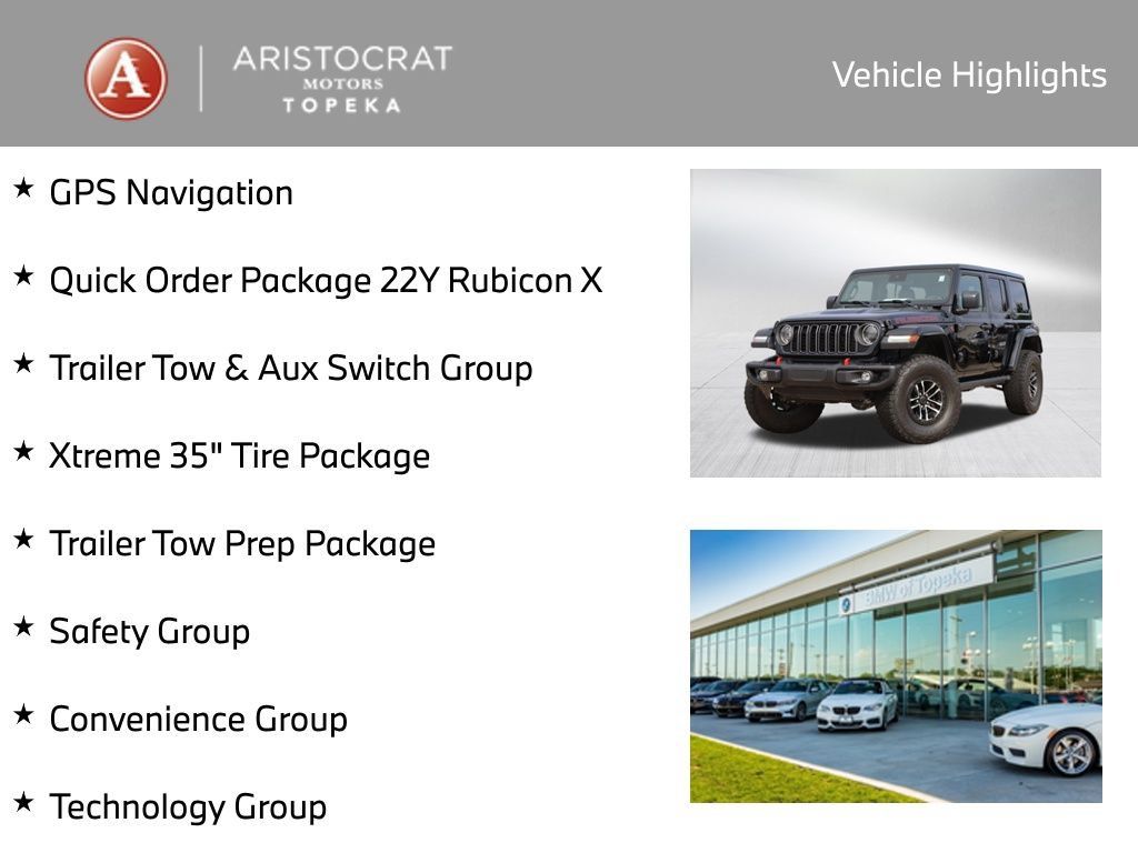 Used 2025 Jeep Wrangler Unlimited Rubicon AWD/4WD image 2