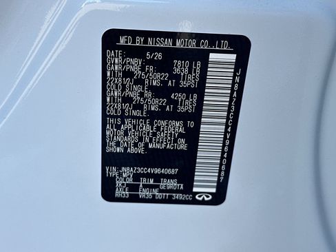 New 2027 INFINITI QX80 Autograph AWD/4WD image 33