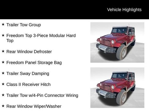 Used 2009 Jeep Wrangler Sahara w/ Trailer Tow Group image 8