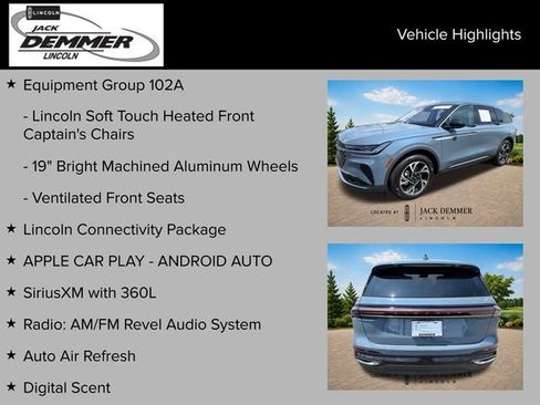 Used 2026 Lincoln Nautilus Premier w/ Equipment Group 102A AWD/4WD image 25
