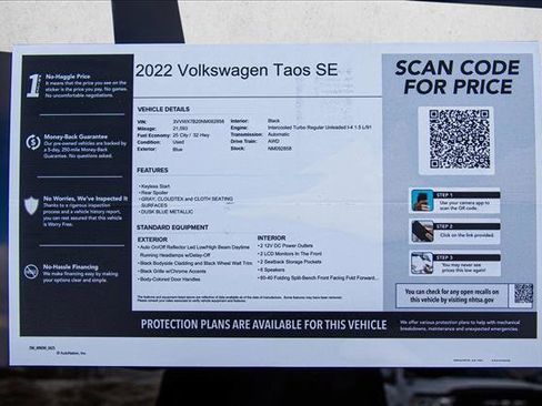 Used 2022 Volkswagen Taos SE image 26
