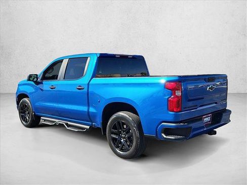 Used 2024 Chevrolet Silverado 1500 Custom w/ LPO, Dark Essentials Package RWD image 8