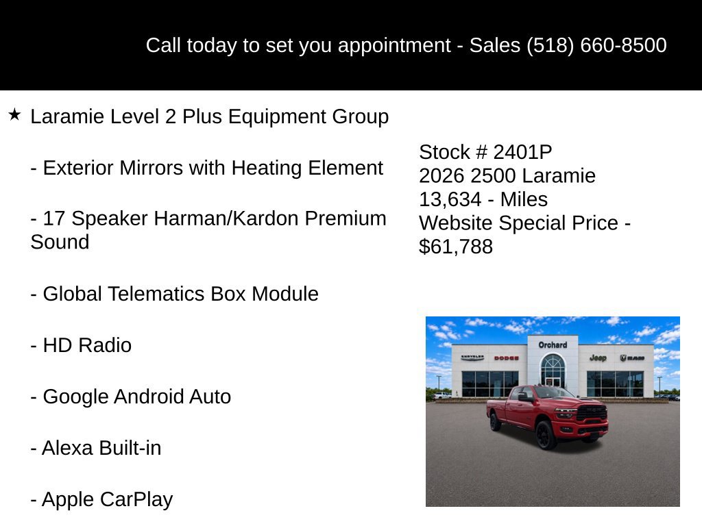 Used 2026 RAM 2500 Laramie AWD/4WD image 17