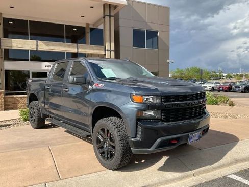 Used 2021 Chevrolet Silverado 1500 Custom Trail Boss AWD/4WD image 9