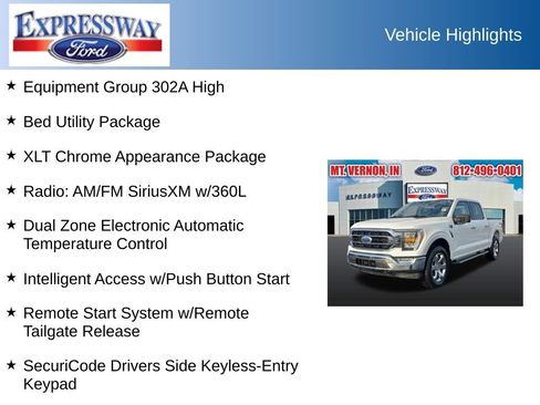 Used 2022 Ford F150 XLT w/ Equipment Group 302A High AWD/4WD image 2
