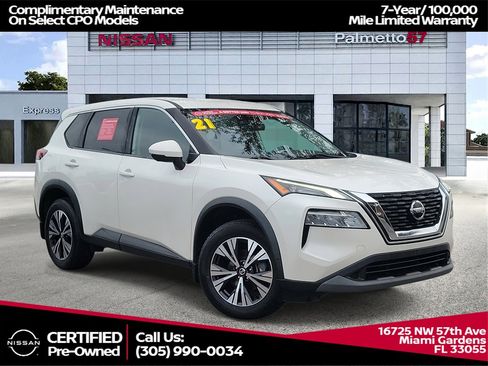 Certified 2021 Nissan Rogue SV image 1