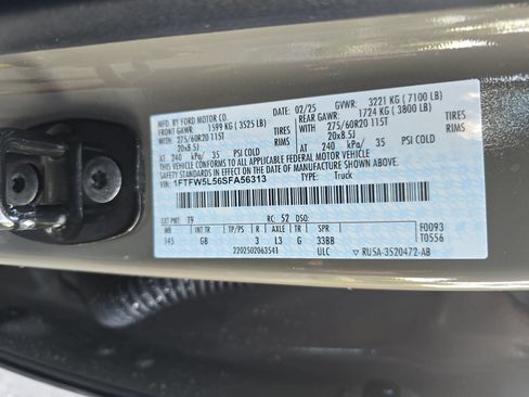 Used 2025 Ford F150 Lariat w/ Equipment Group 501A Mid AWD/4WD image 32