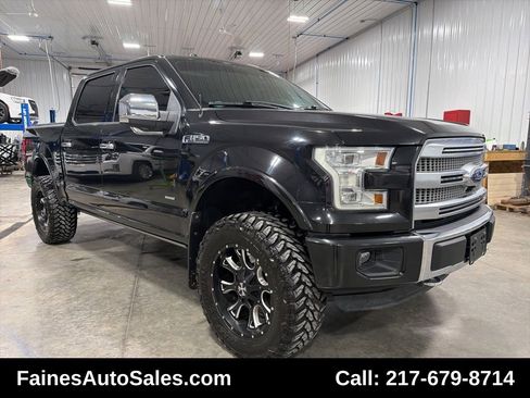 Used 2015 Ford F150 Platinum w/ Equipment Group 701A Luxury image 29