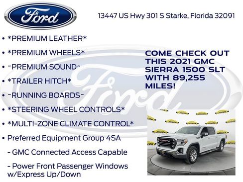 Used 2021 GMC Sierra 1500 SLT AWD/4WD image 15