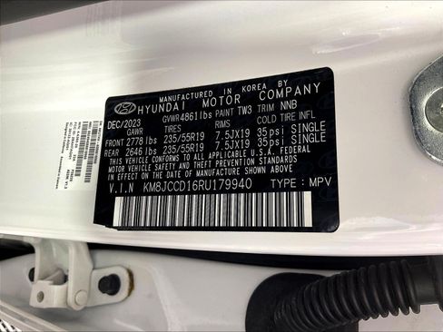 Certified 2024 Hyundai Tucson SEL AWD/4WD image 18