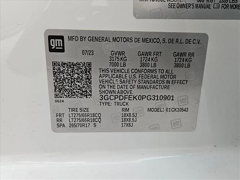 Used 2023 Chevrolet Silverado 1500 LT Trail Boss w/ Protection Package image 23