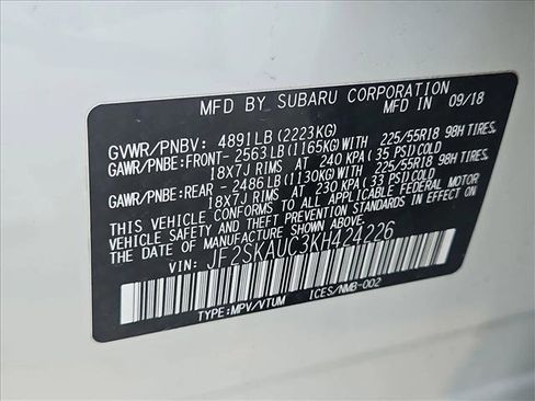 Used 2019 Subaru Forester Limited w/ Popular Package #3 image 26