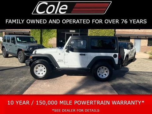 Used 2016 Jeep Wrangler Sport w/ Mopar Black Appearance Group AWD/4WD image 1