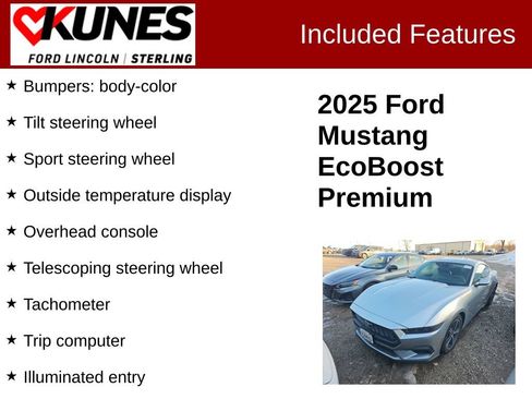 Used 2025 Ford Mustang Premium RWD image 3