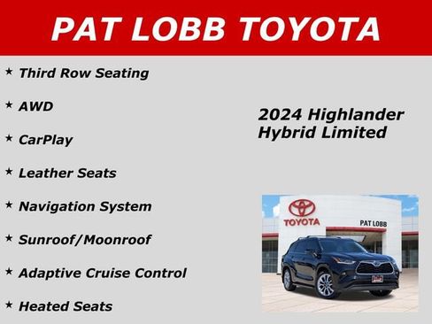 Used 2024 Toyota Highlander Limited AWD/4WD image 40