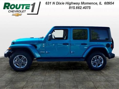Used 2020 Jeep Wrangler Unlimited Sahara w/ Cold Weather Group AWD/4WD image 2