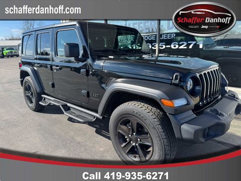 Used 2021 Jeep Wrangler Unlimited Sport image 1