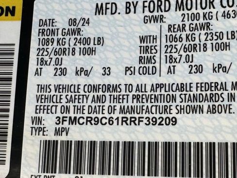 Certified 2024 Ford Bronco Sport Outer Banks image 31