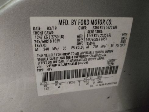 Used 2019 Ford Edge SEL w/ Equipment Group 201A image 33