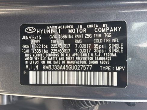 Used 2016 Hyundai Tucson SE w/ Option Group 12 FWD image 21