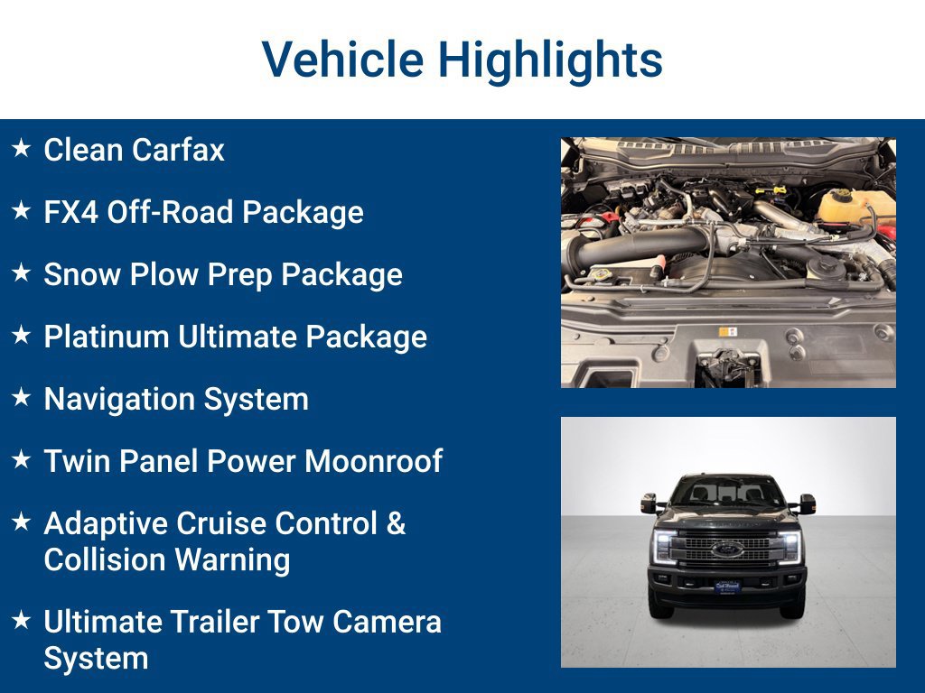 Used 2017 Ford F350 Platinum w/ Platinum Ultimate Package AWD/4WD image 3