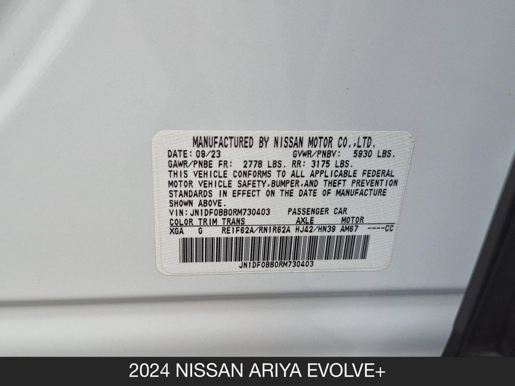 Used 2024 Nissan Ariya AWD image 27