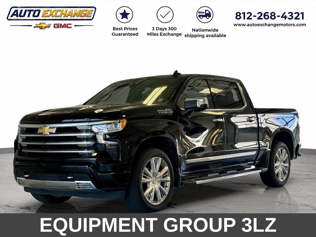 Used 2023 Chevrolet Silverado 1500 High Country w/ Technology Package AWD/4WD image 7