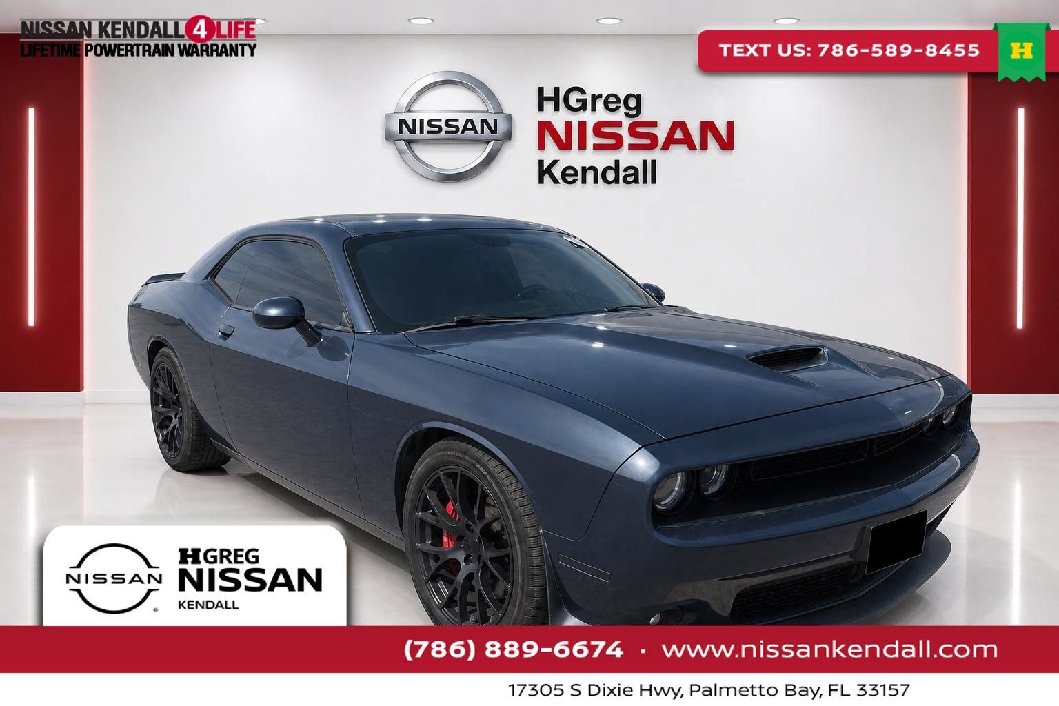 Used 2016 Dodge Challenger SRT w/ Technology Group RWD image 1