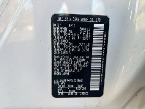 Used 2012 Nissan Quest S image 38