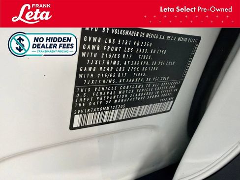 Used 2021 Volkswagen Tiguan S FWD image 34