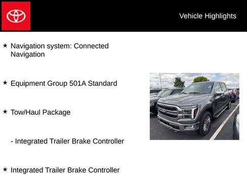 Used 2024 Ford F150 Lariat w/ Tow/Haul Package AWD/4WD image 5