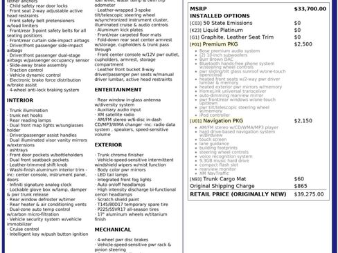 Used 2009 INFINITI G37 Journey w/ Premium Pkg image 54