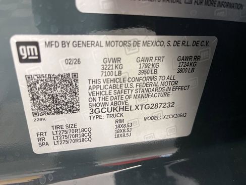 New 2026 Chevrolet Silverado 1500 ZR2 image 24