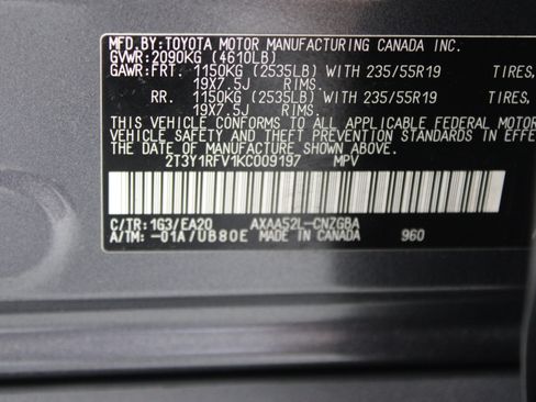 Used 2019 Toyota RAV4 Limited FWD image 45