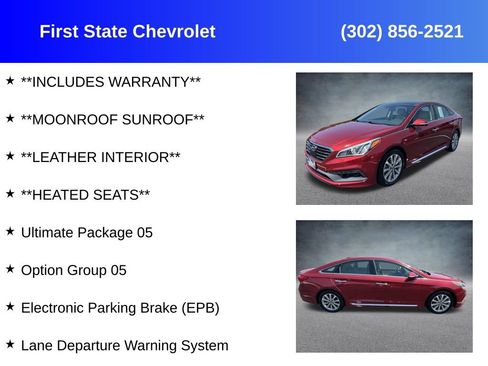 Used 2016 Hyundai Sonata Limited w/ Option Group 05 FWD image 2