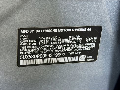 Used 2023 BMW X3 xDrive30i w/ Convenience Package image 33