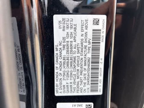 Used 2025 Honda CR-V EX-L image 23