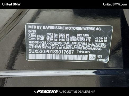 Used 2025 BMW X3 xDrive30 w/ Convenience Package AWD/4WD image 15