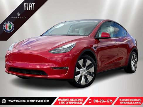 Used 2021 Tesla Model Y Long Range AWD/4WD image 1