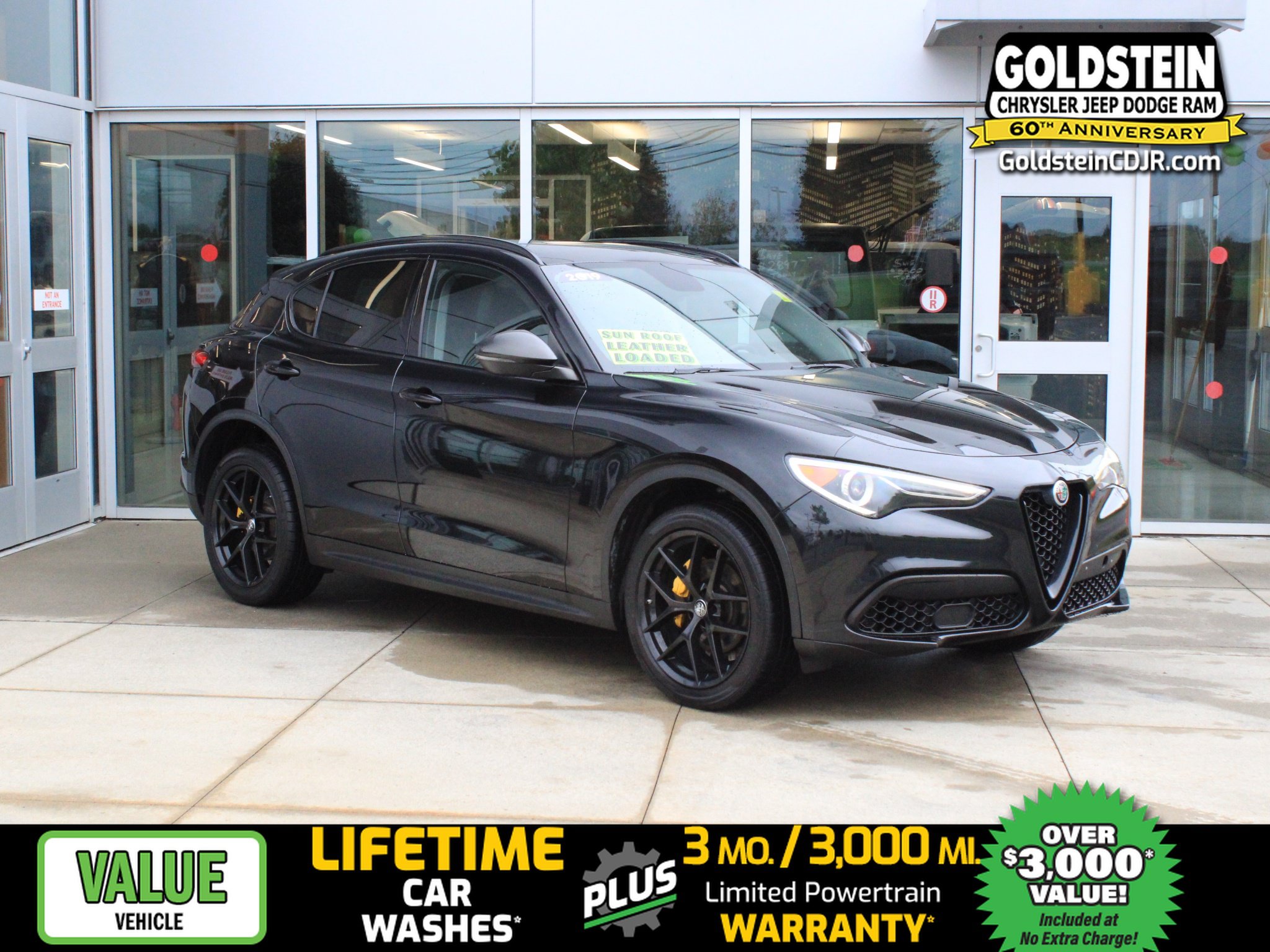 Used 2019 Alfa Romeo Stelvio AWD w/ Nero Edizione image 1