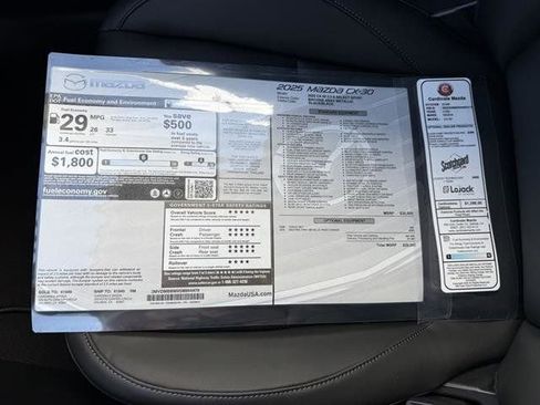 New 2025 MAZDA CX-30 AWD 2.5 S w/ Select Sport Pkg image 32