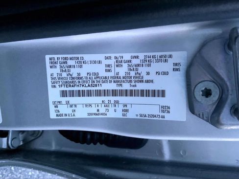 Used 2019 Ford Ranger XLT w/ Equipment Group 302A Luxury image 30